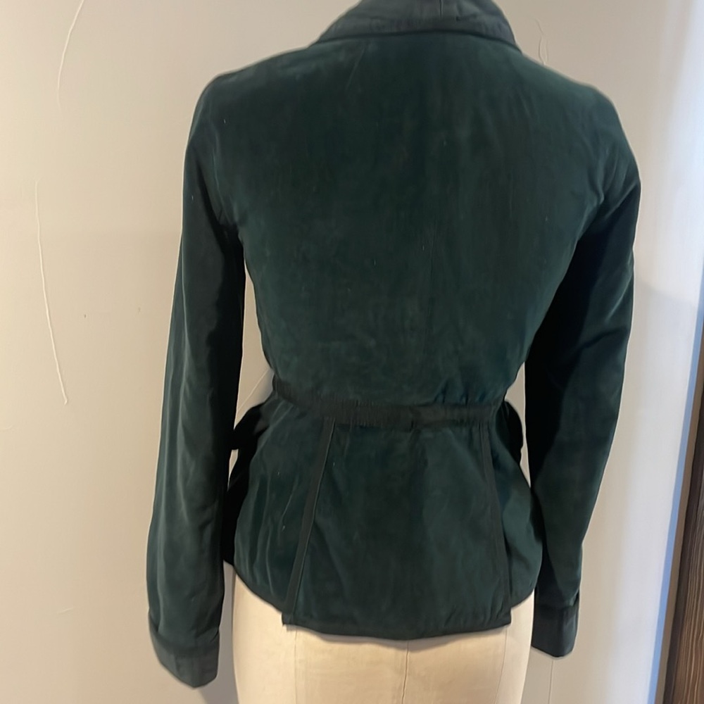 Vintage Marc By Marc Jacobs green velvet Blazer - Picture 3 of 4